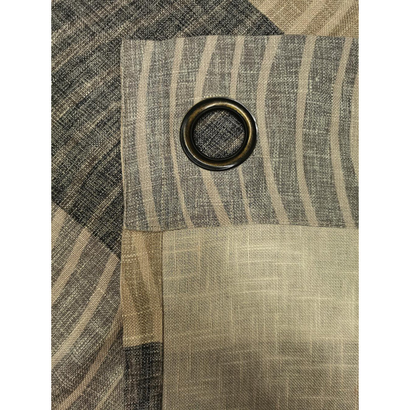 Panneau de rideau simple obscurcissant avec œillets Swensen