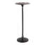 Table d'appoint décorative en marbre avec base en métal Jackest-1936499005