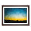 Sunset Behind The Mountain - Single Picture Frame Painting on MDF-56627785-56627784