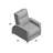 Venus Zero Gravity Leather Recliner-50481164-50481521