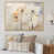 White Floater Framed