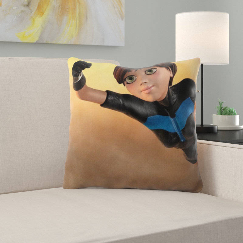 Coussin décoratif super femme
