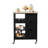 Ariayah Solid Wood Top Kitchen Island Cart with Wheels  & Drawers-1767858143