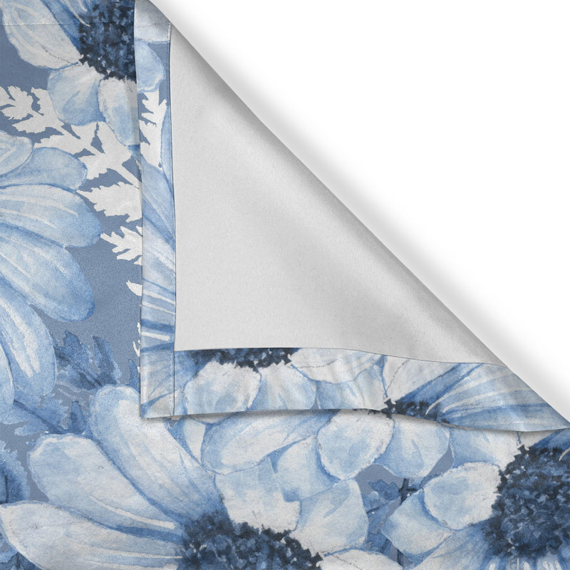 Semi Sheer Curtain Pair