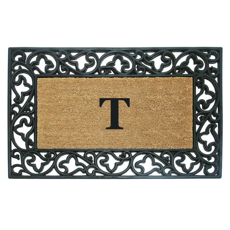 Tapis de porte d'extérieur antidérapant 36 po x 23 po Ripon, T