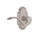Cottage Plate Passage (Hall & Closet) with Manor Lever