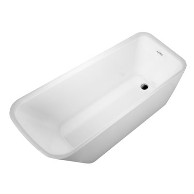 Marakesh 67.37'' x 29.25'' Soaking Acrylic Bathtub