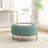 Miajah Upholstered Round Storage Ottoman-1328330046