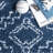 Armaghan Southwestern Blue Area Rug-442107799