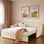 Upholstered Daybed With Pop Up Trundle-211852925