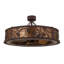 Whispering Pines LED Downrod Ceiling Fan
