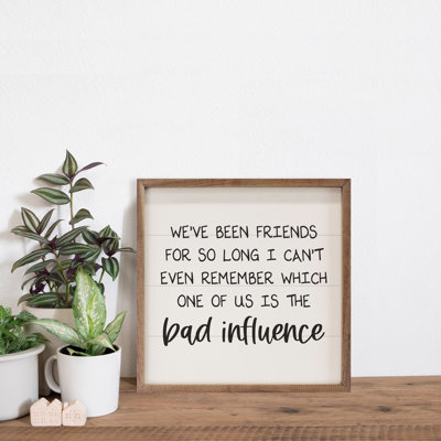 Bad Influence - noir