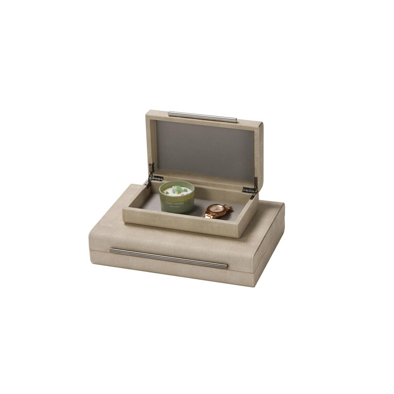 Itta 2 Piece Decorative Box Set