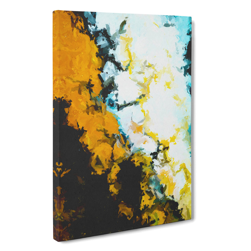 Lucid Dreams Abstract - Wrapped Canvas Print, 50cm H x 35cm W x 3cm D
