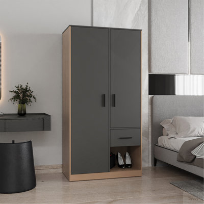 Armoire 2 tiroirs Alder