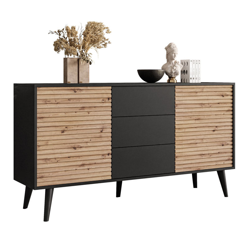 Cornelio 3 Drawer 154Cm W Combi Chest