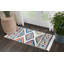 Tapis blanc tissé à la machine Southwestern-683028636