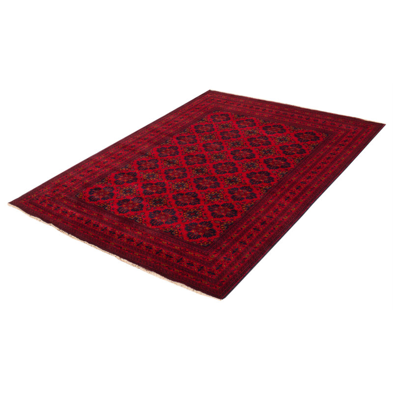 Tapis rouge Finest Esari 6 pi 9 po x 9 pi 7 po