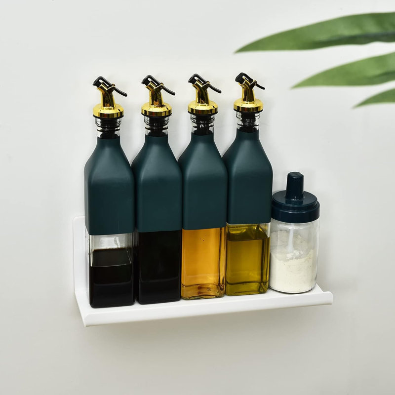 Toski Wall Shelf Black, Blue