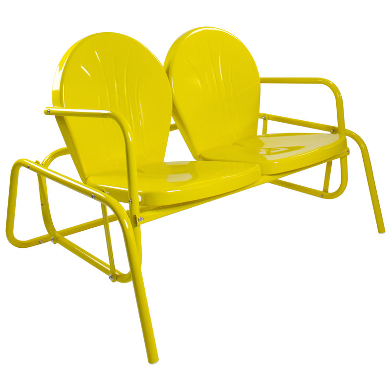 Banc oscillant Arbaaz, Jaune soleil