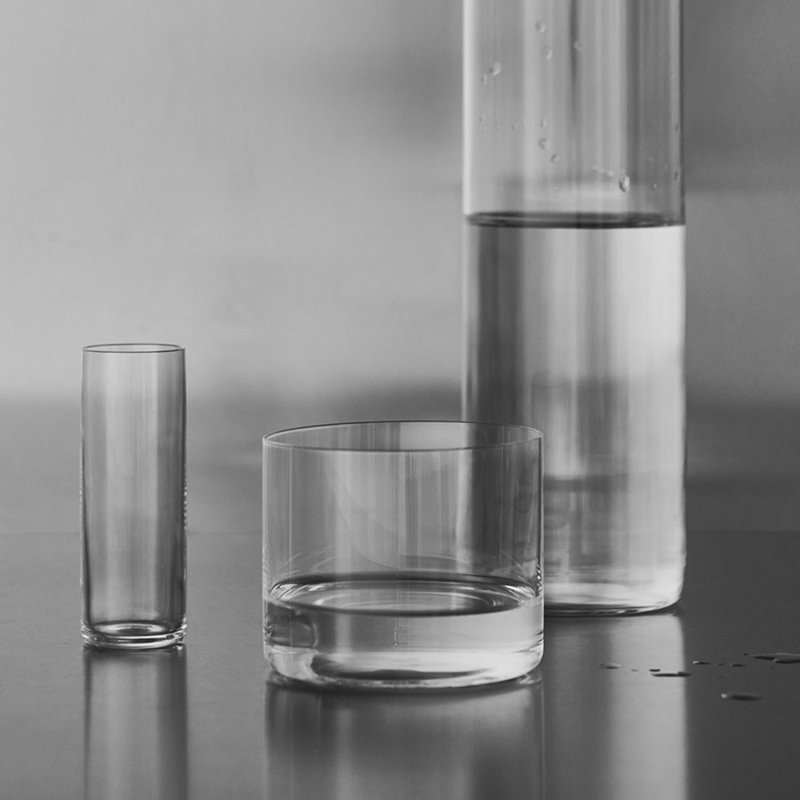 Geometry Handmade Drinking Glass