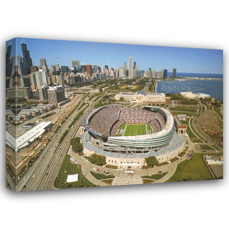 Chicago - New Soldier Field - Bears Imm-7542A, H 36 po x l 48 po
