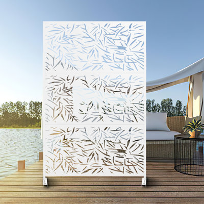 6 ft. H x 4 ft W Metal Privacy Screen by MAYEERTY