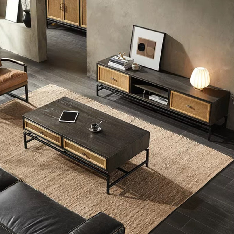 Design sense TV cabinet coffee table combination