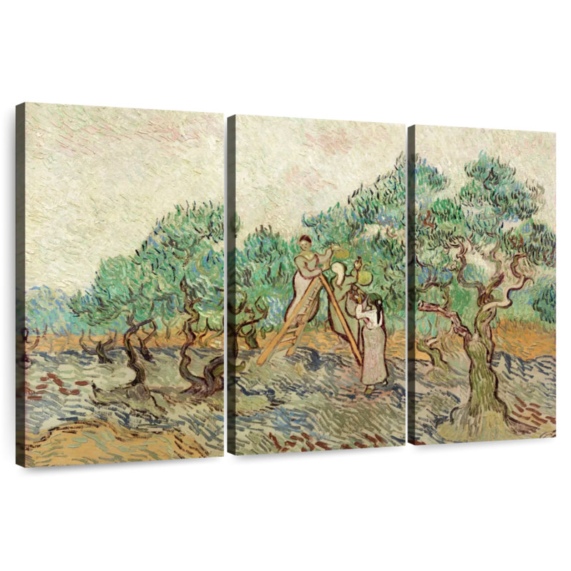 Senne The Olive Orchard, H 20 po x l 33 po