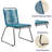Travers Indoor/Outdoor Stackable Wicker Dining Side Chair-1872442543