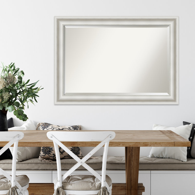 Warren Wall Mirror, 29.5" x 41.5", White