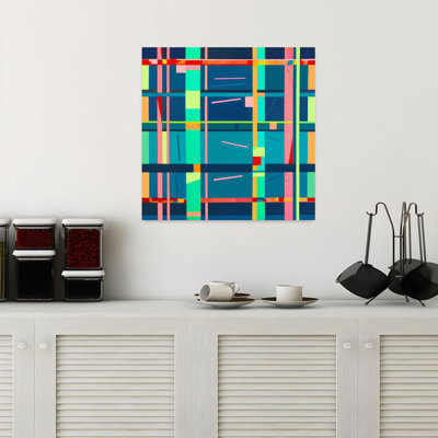 Art contemporain abstrait géométrique