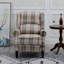 Fauteuil / fauteuil inclinable et rembourré de style rétro avec passe-partout pour le salon-615921588