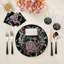 Ouroboros Vegan Leather Round Beaded Placemat-1054406730