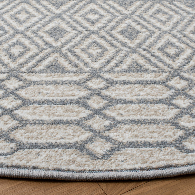 Belmont Performance Southwestern Rug, Round 6'7"