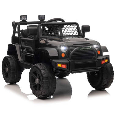Remote Control All-Terrain Utility Jeep with Authentic Sounds