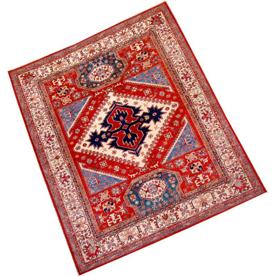 Kazak Wool Indoor Rug