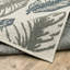Tapis intérieur / extérieur à feuilles tropicales Gibney-679691125