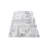 4'x6' Ivory Modern Design Hand Knotted Silk with Textured Wool Rug 11DEAF554EAB4617A6BB77E4BF89A0A1