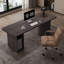 Bureau rectangulaire en bois manufacturé Smoky Wood-109743270-109743274