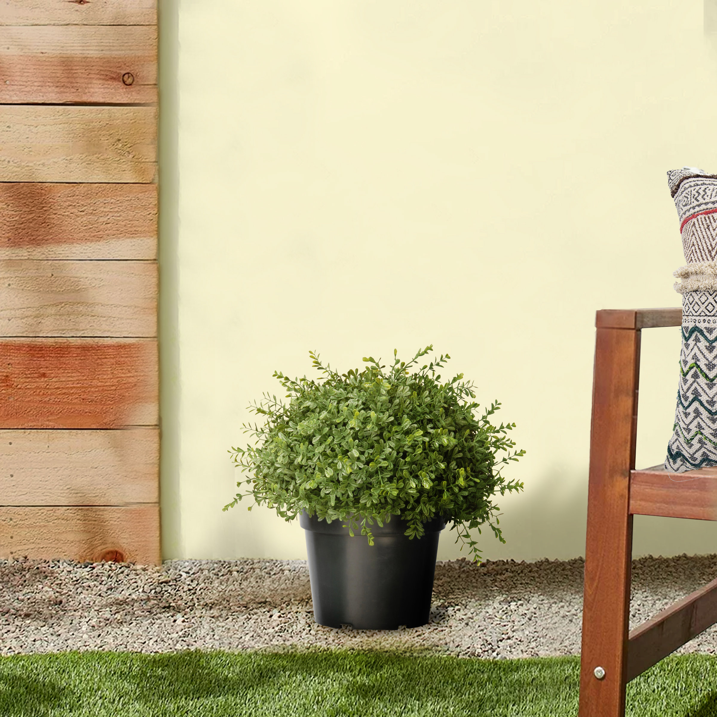 National Tree Company 15'' Faux Foliage Plant in Pot & Reviews Wayfair