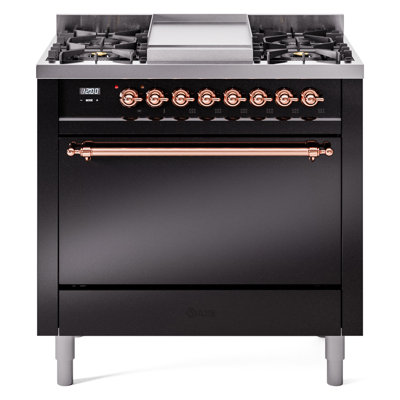 Cuisinière mixte 36 po ILVE Nostalgie II