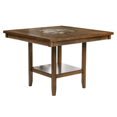 Henriha Solid Wood Base Dining Table