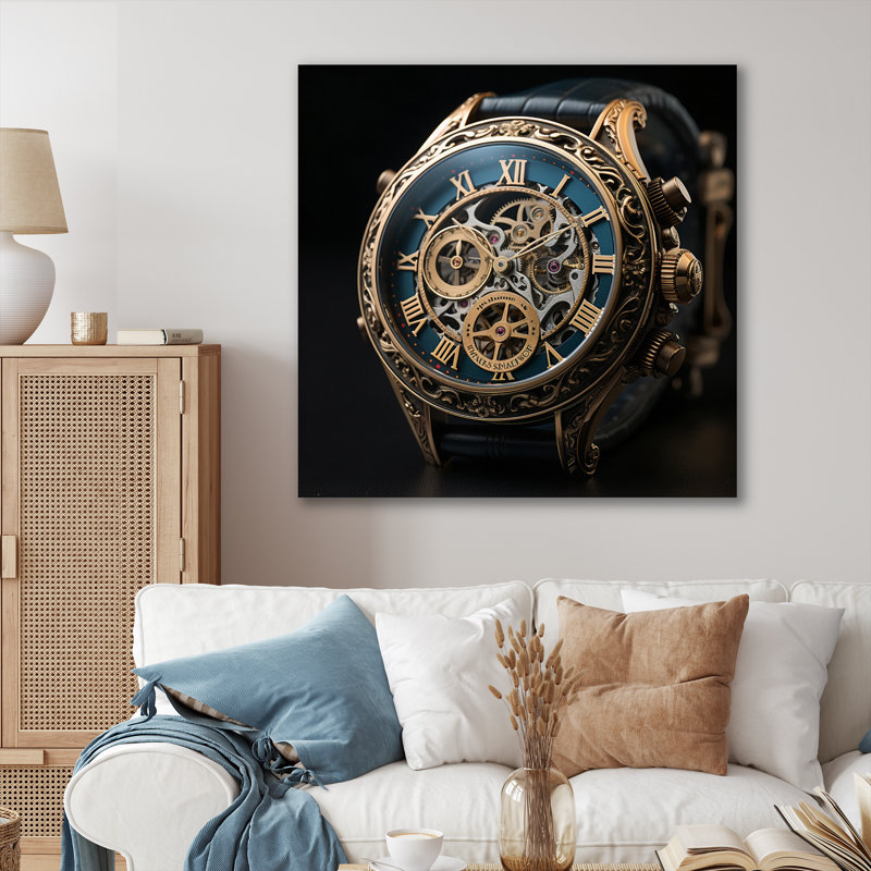 Luxury Luxury Diamond Dusk V sur impression sur toile, H 30 po x l 30 po x P 1 po, Toile tendue