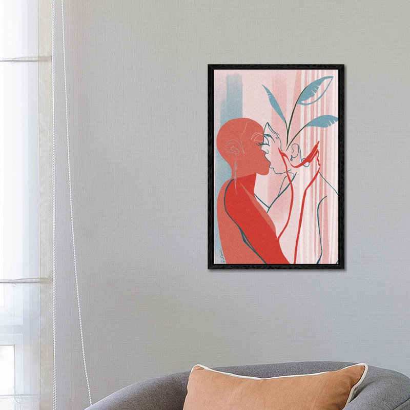 Nourished by DeeLashee - Print on Canvas, Black Framed, 66.04 cm H x 45.72 cm W