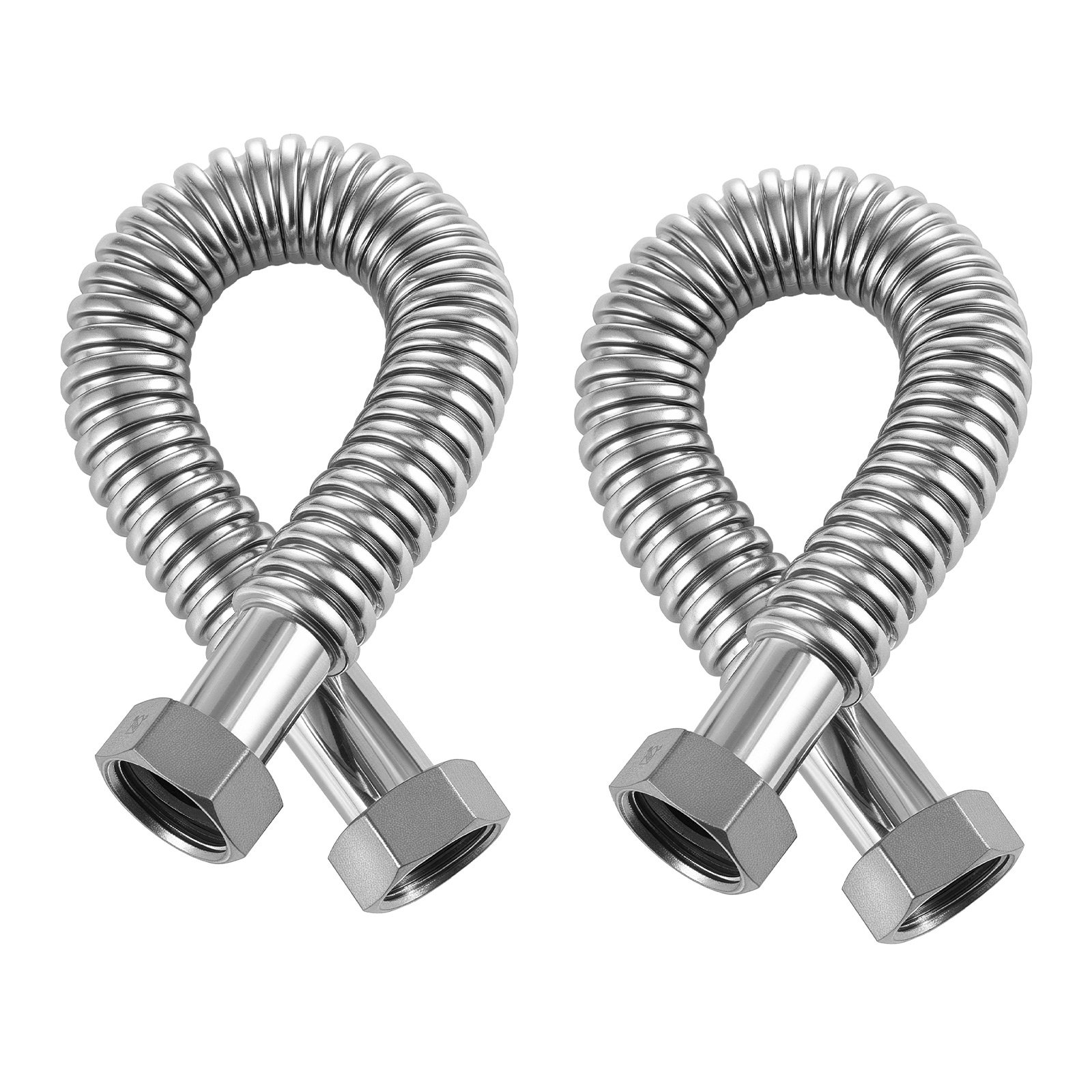VEVOR Water Heater Kit, 18 Inch Length Water Heater Flex Connector ...