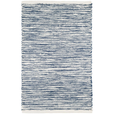 Tideline Navy Handwoven Indoor/Outdoor Rug