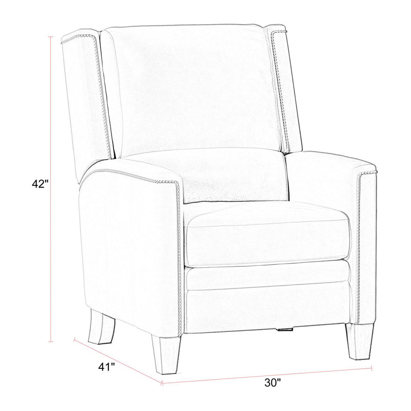 Manual Recliner, Espresso