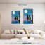 Couple de chats Hardie au clair de lune-108650265