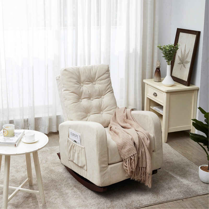 Fauteuil inclinable simple simple, Beige